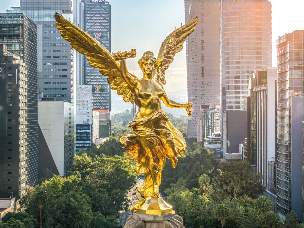 Angel de la independencia méxico